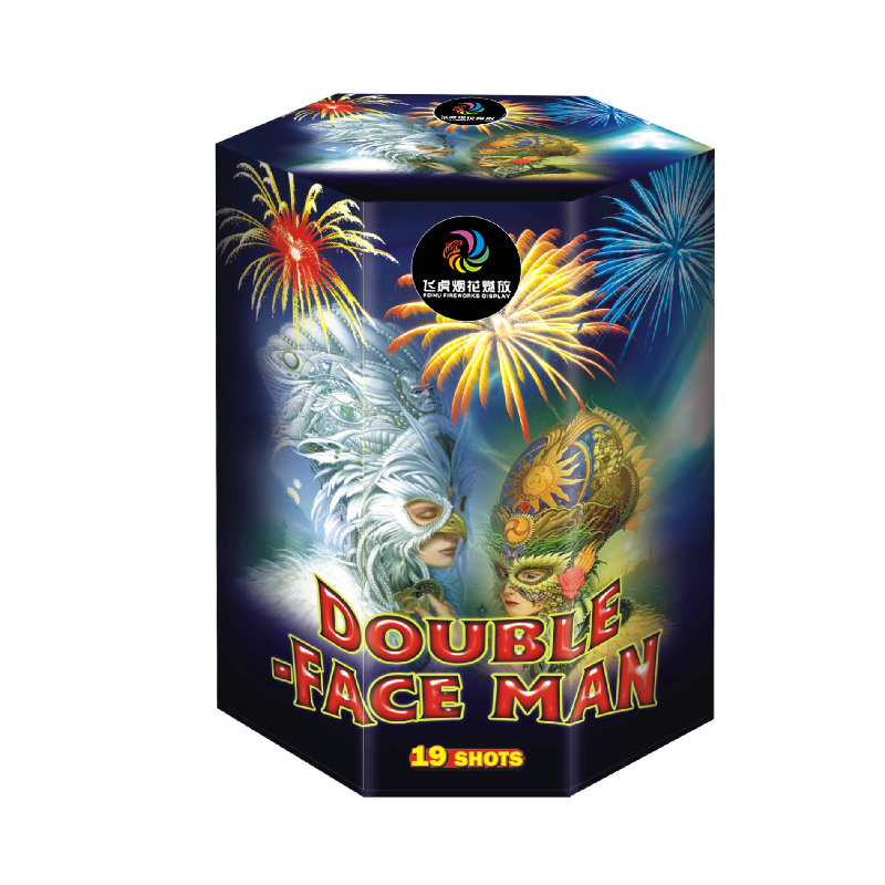 Double face man 19 shots Double face man 19 shots