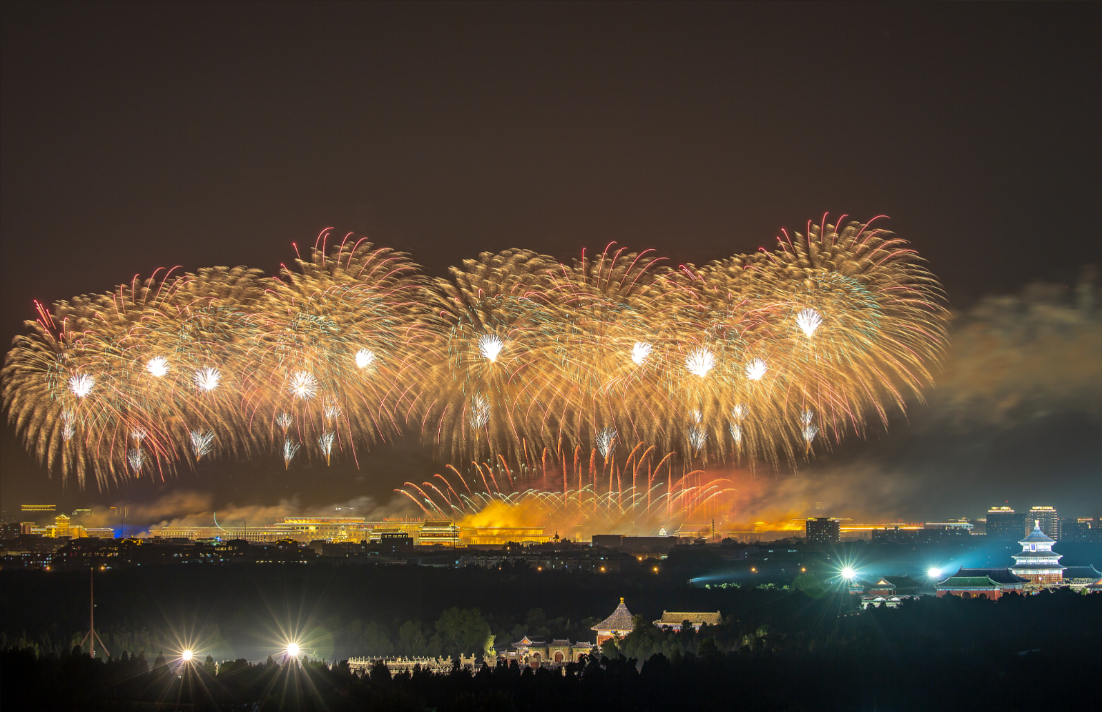 September 2025 Duisburg China Festival Fireworks Show in Germany