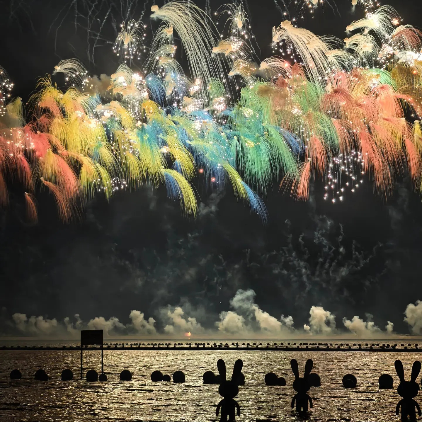 International Fireworks Show Wraps Up in Shanghai Jinshan